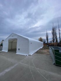 Plachtová, montovaná hala 9,15 x 12 x 6,1 - 900g/m2 - 2