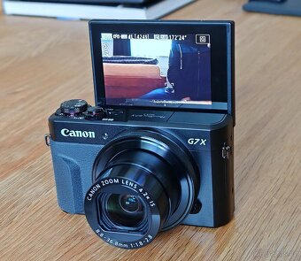 Canon PowerShot G7 X, Mark II, v záruce - 2
