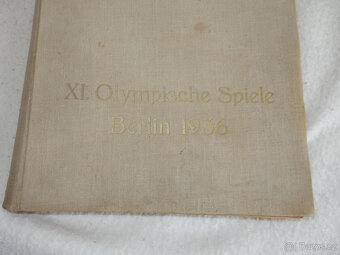 RARITA ,svázané olympiacajtung roku 1936 - 2