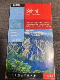 Mapa Bohinj 1:25000 - 2