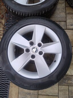 4x ALU kola 16 originál Škoda z Octavia 3 - 2