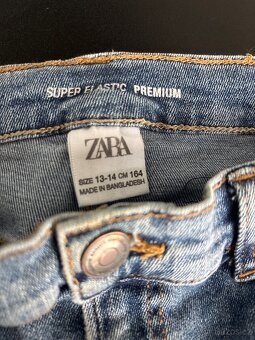 Jeansy chlapecke vel. 164 zn. Zara - 2