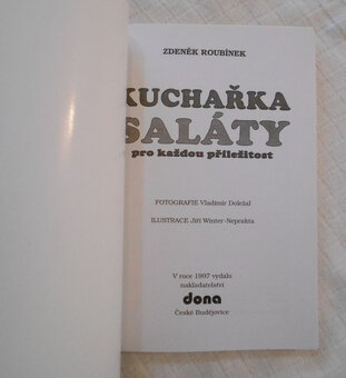 Kuchařka Saláty pro každou příležitost - dona 1997 - 2