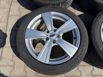 4x al kola 5x108 17 + pneu letní 215/50 R17 - 2