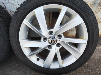 17"zimní alu sada Gavia 5x112 origo Golf 8 Touran Caddy - 2