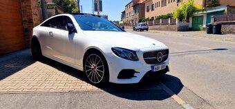 Mercedes E coupé AMG 400 245 kw rv 2018 výměna možná - 2