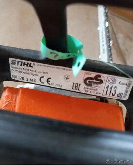 STIHL MS 170 benzínová motorová pila - 2