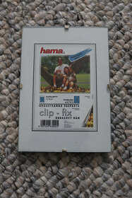 Hama - 2x skleněné foto rámečky clip-fix 10x15cm - 2