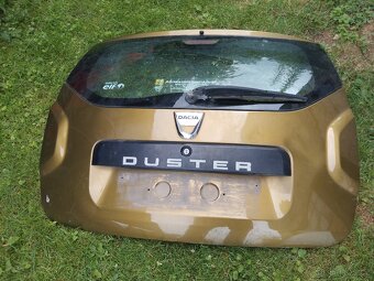 Dacia Duster 1 přední kapota víko kufru zadní světla servo - 2