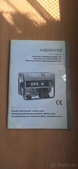 Prodám Elektrocentrálu - HERON EGM 68 AVR-3E - 2