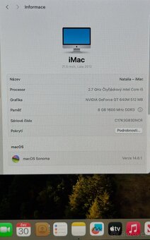 Aplle iMac - Rezervace - 2