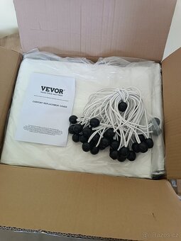 Náhradní potah na carport – 3 × 6 m, voděvzdorný - 2