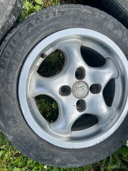 Alu disky 4x100 r14 Škoda VW seat - 2