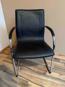 Konferenční / kancelářská židle 2 kusy - 2