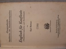 Starožitný slovník anglicko-německý - 2