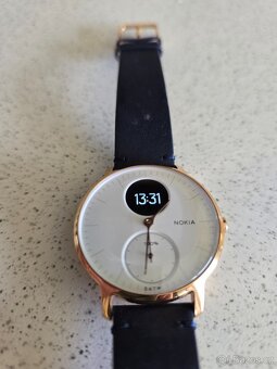 Dámské hybridní hodinky Nokia HR Steel - 2