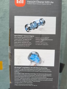 Tyčový vysavač Xiaomi Vacuum Cleaner G20 Lite EU bílý - 2
