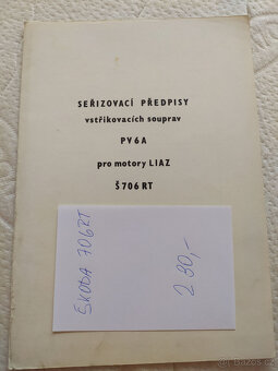 SEŘIZOVACÍ PŘEDPISY VSTŘIKOVACÍCH SOUPRAV - 2