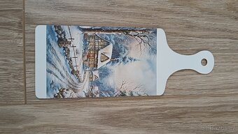 Dekorační prkénka krajina - 2