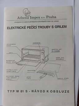 Trouba horkovzdušná s grilem - 2