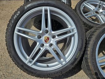 zimní Alu kola originál Porsche 5x130 2x 8,5jx19 et50 - 2
