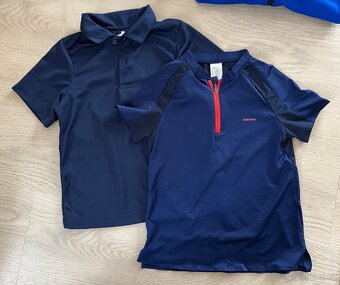 Funkčnń trika a mikiny kluk chlepec 116-122-128 - 2