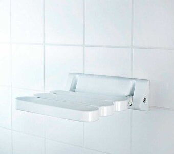 Koupelnové sedátko do sprchy RIDDLER skládací-NOVÉ - 2