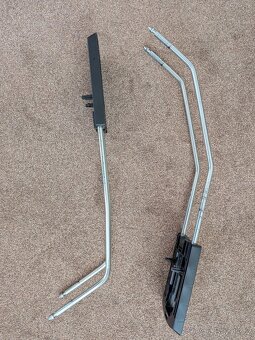 Cyklosedačka Hamax Siesta + 2 držáky + vysoká upínací tyč - 2