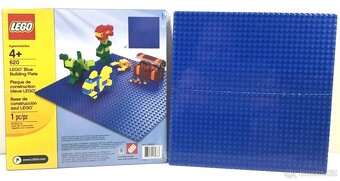 LEGO 620 (12ks) Modrá podložka / základna / moře CLASSIC - 2