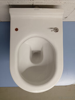 Závěsná WC mísa Duravit, bílá - 2