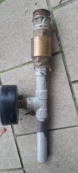 Zpětná klapka, manometr, teploměr - 2