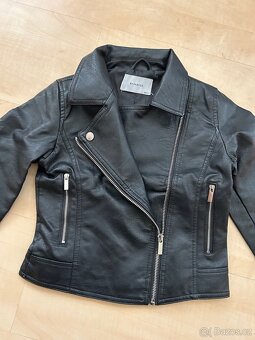 Holčičí kožená bunda Reserved vel. 128 - 2