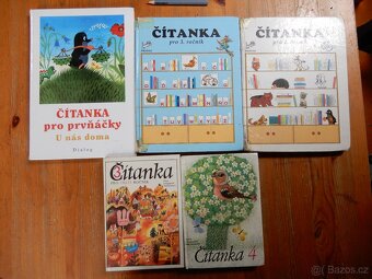 Staré učebnice - atlasy, matematika, čtení aj. - 2