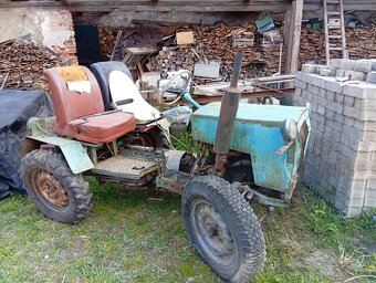 Traktor domácí výroby - POJÍZDNÝ - Octavia, Spartak (Tudor) - 2