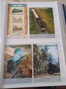 predám známky - vlaky - S.Tome E Principe - 2