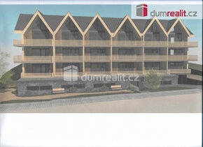 Prodej novostavby bytu 2+kk s velkým balkonem v centru Želez - 2