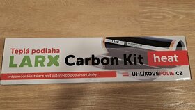Teplá podlaha LARX Carbon Kit heat 180W Uhlíková folie - 2
