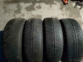 ALU Audi A6 Originál 7,5x17 5x112 ET36+zimní pneu 225/60/17 - 2