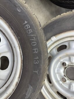 Plechové disky kola letní 13" Škoda 4x100 R13 Felicia - 2