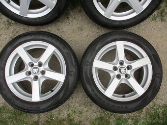 Alu kola 5x100 R16 Pneu letní 205/55 R16 - 2