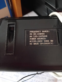 Rádio - retro DC BACK UP - 2