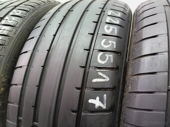 2ks lertní pneu 225/55/17/Dunlop - 2
