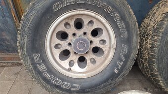 Offroad disky 3ks + pneu 255/70 R15 6x139,7 Frontera Samuraj - 2