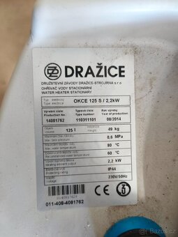 Bojler Dražice Okce 125l/2.2kw - 2