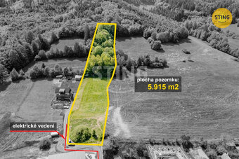 Prodej stavebního pozemku o vyměře 5.915 m2, Vsetín , 132216 - 2