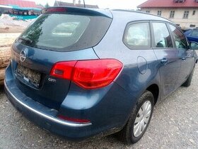 Opel Astra J r.v. 2013 1,7CDTI 81kW - náhradní díly - 2