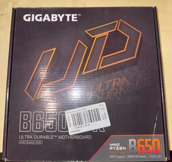 Set PC komponent – Ryzen 5 7600X, DDR5, SSD, chladič, deska - 2