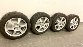 4x Alu kola, vhodná např. na Ford, zimní pneu NOKIAN, SLEVA - 2