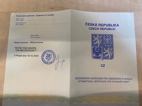nafukovací člu s motorem a vlekem - 2