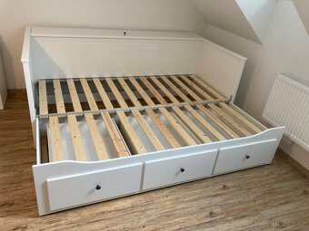 Rozkládací postel IKEA s úložným prostorem - 2